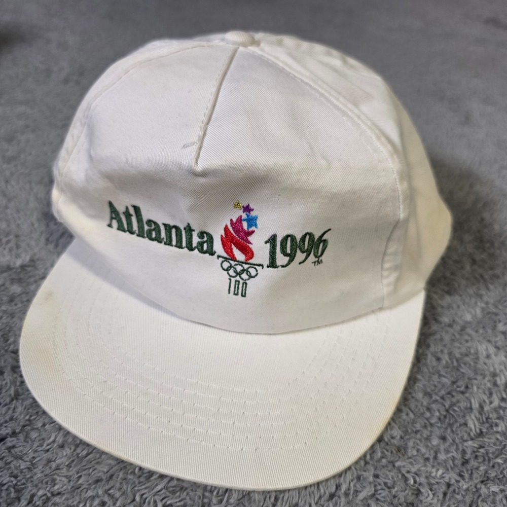 Logo 7 Unisex OSFA Snapback Hat White 1996 Atlanta Olympics Sports Illustrated